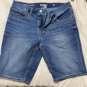 Men’s jean shorts